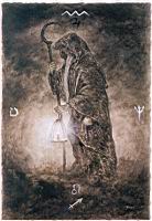 Luis Royo - Black Tarot - The Labyrinth Tarot, 16